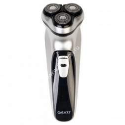 Бритва Galaxy GL0-4209 серебро, 5Вт, 2 плавающие головки, инд.заряда, аккум/220В, USB зарядка