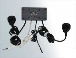 Терморегулятор тр1-2 одноканальный 1000 вт, с двумя розетками на шнурах
