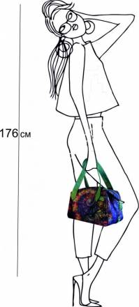 Женская сумка BRUNO 012 абстракция