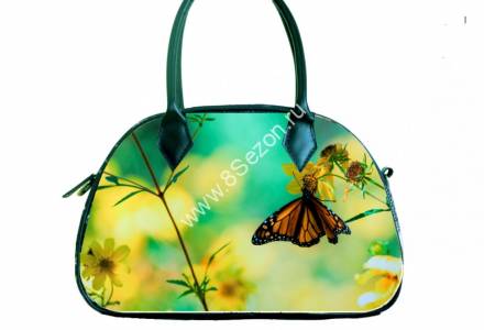 Женская сумка LORENZO   3012 бабочка