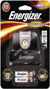 Energizer фонарь налобный LED Headlight (2xR03 в компл.) ударопрочный
