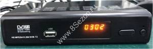 TV-тюнер (ресивер) Praktis-168 DVB-T2/C, full HD, wi-fi, 2USB, HDMI, RCA, диспл.,мет., 3RCA-3RCA в/к