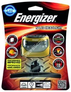 Energizer фонарь профессиональный Headlight With Attachment, 5LED HD5L3A 375718