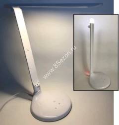 СТАРТ СТ59 св-к настольный св/д 52LED 10W(700lm) 3000-6000K сенсор с диммером, белый/пластик