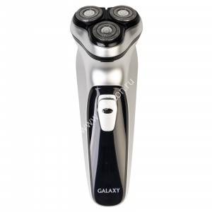 Бритва Galaxy GL0-4209 серебро, 5Вт, 2 плавающие головки, инд.заряда, аккум/220В, USB зарядка
