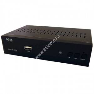TV-тюнер (ресивер) Эфир HD-600RU ,DVB-T2,Full HD,RCA,USB,HDMI,диспл,мет. корп