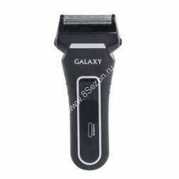 Бритва Galaxy GL-4200, 3Вт, 2 плавающие головки, триммер для висков, инд.заряда, аккум/220В