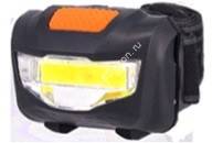 Focusray фонарь налобный 1055 (3xR03) 3W СОВ, черный/пластик, 3 режима, BL