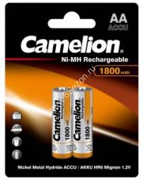 Аккумулятор AA (пальчиковый) Camelion R6 1800mAh Ni-MH BL2