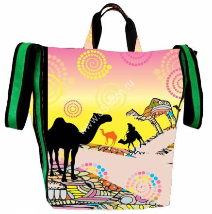 Пляжная сумка Tonia spise 013  2744 верблюд