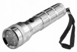 Космос фонарь ручной 3714-G-LED (3xR03 в компл.) 14св/д (160lm), серебр./алюминий, BL