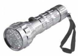 Космос фонарь ручной 3721-Е-LED (3xR03 в компл.) 21св/д (200lm), серебр./алюминий, BL