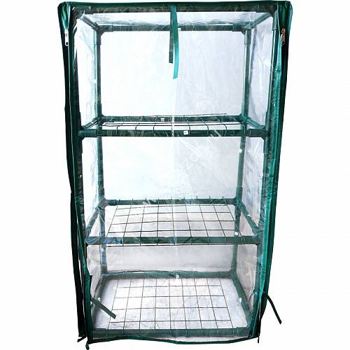 Купить Парник для рассады усиленный 3 полки 46*24*80cm на подоконник ...