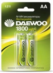 Аккумулятор AA (пальчиковый) Daewoo /R6 1800mAh Ni-MH BL2