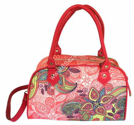 Женская сумка FLAVIA spise 013  2573  розовый орнамент