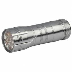 ТРОФИ фонарь ручной TM12 (3xR03) 12св/д серебр./металл