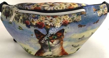 Поясная сумка Lana 2  - Коты Санкт Петербурга Румянцев - выбери дизайн