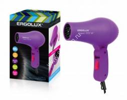 Фен со складной ручкой ERGOLUX ELX-HD05-С12 1000W, 220-240V фиолетовый 89701