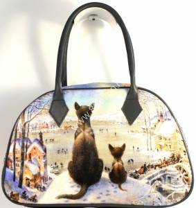 Женская сумка LORENZO - Коты Санкт Петербурга Румянцев - выбери дизайн