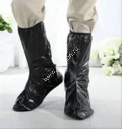 Чехлы на обувь от дождя и грязи высокие (бахилы многоразовые)