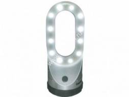 Camelion фонарь кемпинговый LED62441 (4xR03) 24св/д (40lm), серебр./пластик, магнит