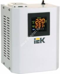 IEK Стабилизатор напряжения релейный тип, серии Boiler для газовых котлов 0,5кВА пред. In6А IVS24-1-00500
